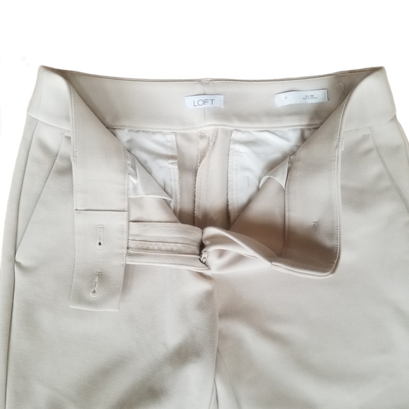 Loft Beige Women's  Dress Pants - Picture 2 of 6